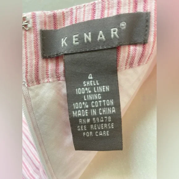 Vintage Linen Halter Dress - Picture 5 of 8